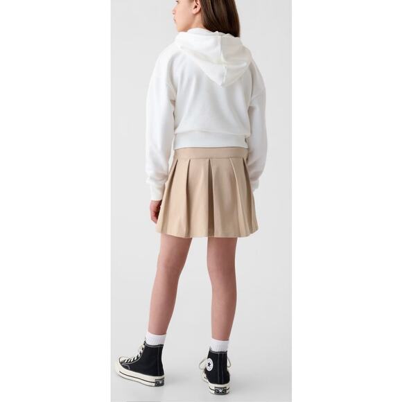 Gap Kids Pleated Khaki Uniform Skirt Girl's Small Size 6-7 NWT - Picture 3 of 7